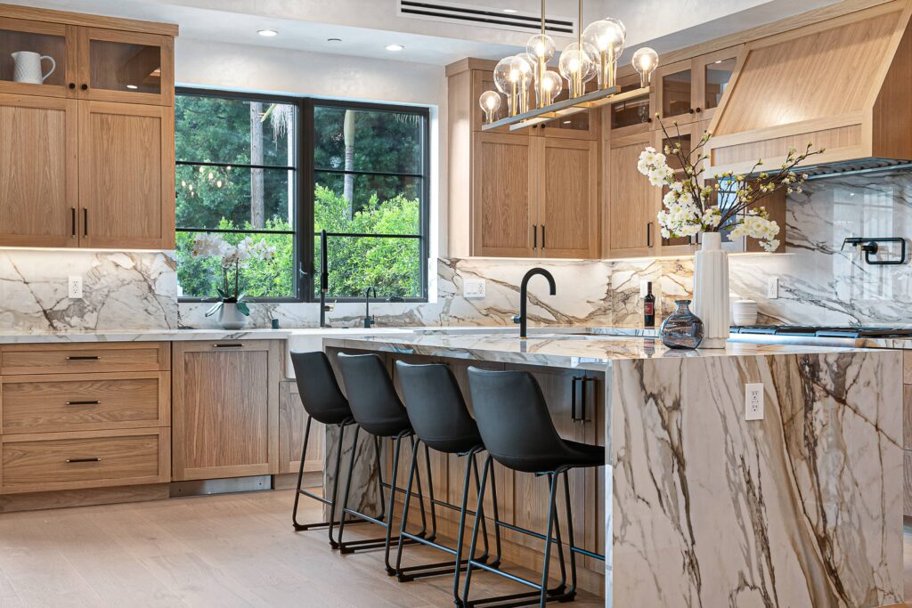 Luxury staged coastal living room prepared for Ventura County real estate photography